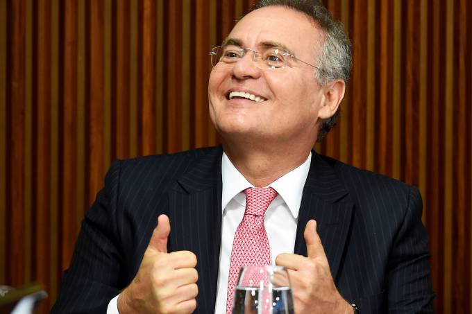 STF mantém Renan Calheiros na presidência do Senado. Foto: Evaristo Sá/AFP