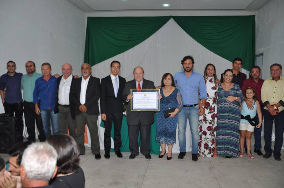 Ex-deputado José Marcos de Lima recebeu o Título de Cidadão de Tuparetama