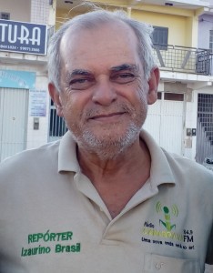 Radialista Izaurino Brasil se tornará oficialmente cidadão de Belém do São Francisco. Foto: SJE.Com